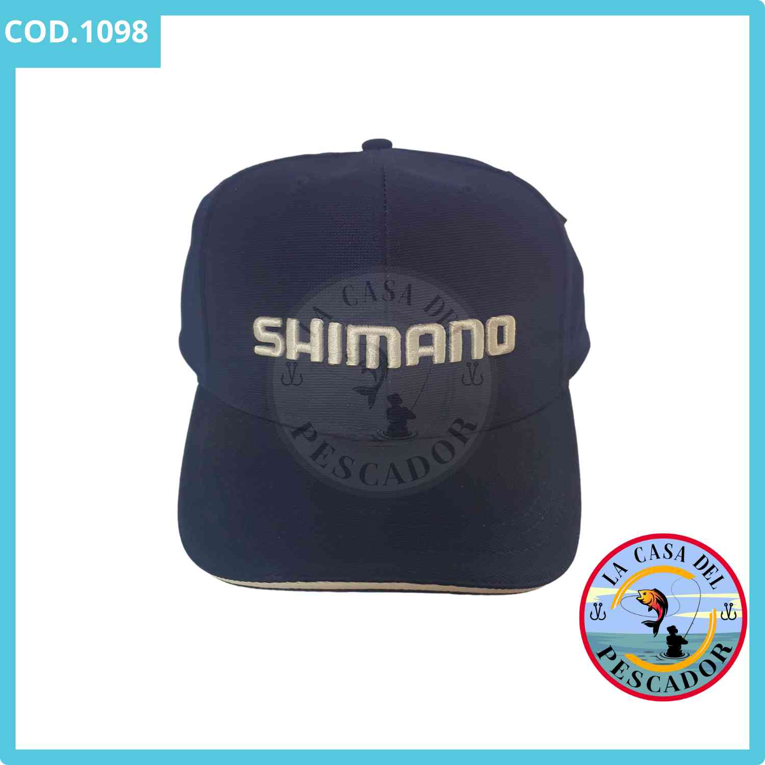 GORRO SHIMANO BLUE WITH WHITE LOGO #FT9691